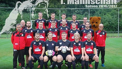 Es fehlen: Thosten Göpfert, Maximilian Frymark, Sven Wollner, Oliver Ridders, Lukas Tepper, Tobias Teufer