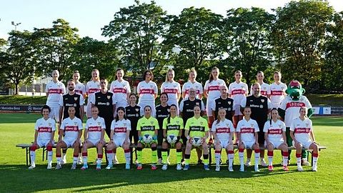Mannschaftsfoto: Frauen - 2. Mannschaft - VfB Stuttgart - Saison 25/26