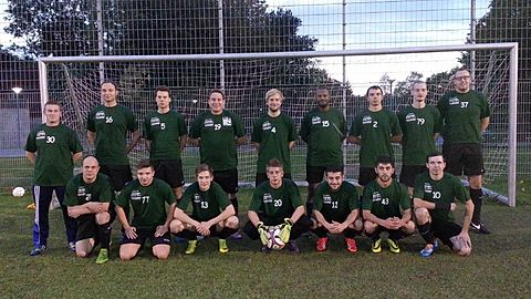 Hinten von links: Spielertrainer Ingo Ohliger, Martin Klindworth, Mirko Schneider, Tobias Schulz, Dag Schlüter, Beruk Gebirekidan, Gennadiy Garmash, Mark van Die, Vincent Niemann

Vorne von links: Nikolai Becker, Patrick Fittkau, Patrick Ehlers, Michael Krause, Ilkan Avci, Muhammed Ayan, Eugen Wagner

Es fehlen: Dennis Rehder, Dennis Kollrepp, Mathias Krummschmidt, Armando Toprak, Christopher Roß, Alexander Kretlow, Marco Wolny, Fabian Becker, Till Metzner