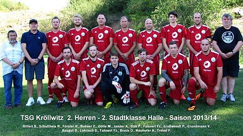 TSG Kröllwitz - 2. Herren - 2. Stadtklasse Halle - Saison 2013/14