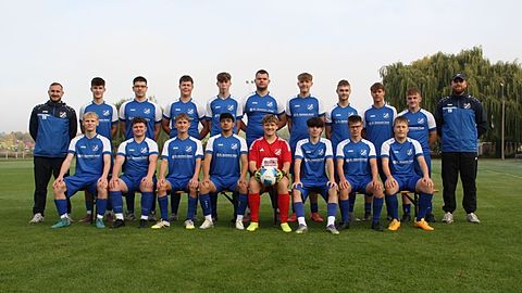 Mannschaftsfoto: A-Jugend (U19) - SV Blau-Weiß Greußen - Saison 26/27