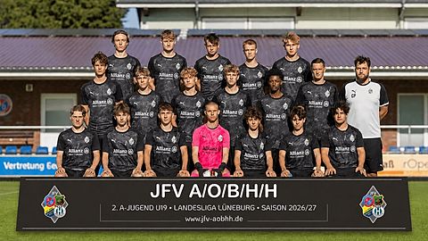 Mannschaftsfoto: A-Jugend (U19) II - JFV A/O/B/H/H - Saison 26/27