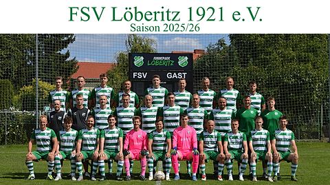 Mannschaftsfoto: Herren - 1. Mannschaft - FSV Löberitz - Saison 25/26