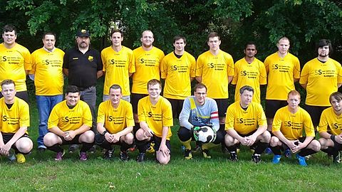 unten (von links): Steffen Schneider, Inacio Paulo Teixeira, Marcus Kerner, Artur Nowak, Sebastian Waser, Mario Heinen, Mike van Mölken, David Twele
oben (von links): Christian Monschau, Paulo Pereira Silva, Hermann Josef Vrenken, Etienne Evers, Dennis Dziallas, Alexander Grohs, Bastian Roquet Markert, Nironson Uthayakumar, Andre Jansen, Alexander Busche