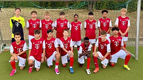 Mannschaftsfoto: C-Jugend (U15) - SV Frauenstein - Saison 26/27