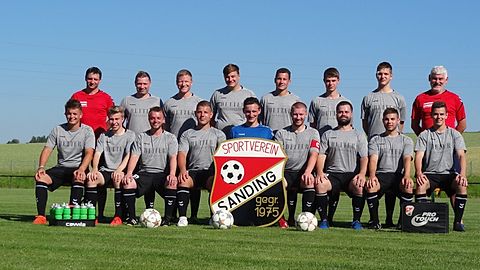 Mannschaftsfoto SV Sanding - Saison 2019/2020
