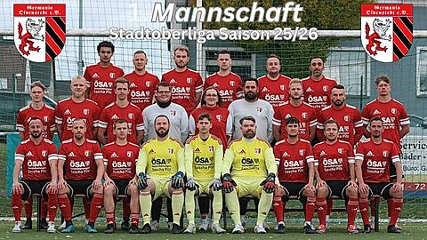 Mannschaftsfoto: Herren - 1. Mannschaft - Germania Olvenstedt - Saison 25/26
