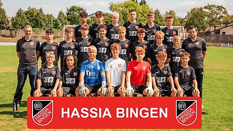 Mannschaftsfoto: C-Jugend (U15) - BFV Hassia Bingen - Saison 25/26