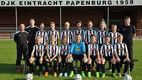 oben von links: Hayrullah Akan, Frank Elberg, Lars van der Pütten, Leon Schepers, Jannis Nee, Tim Sürken, Tobias Wachenfeld, Jaron Eden, Tobias 	Eissing, Uwe Sürken
unten von links: Timo Frey, Tizian von Ohr, Marlin Struthoff, Thilo Eckervogt, Jannes Elberg, Selim Akan, Bennedt Watermann
Es fehlt: Kevin Gudweth