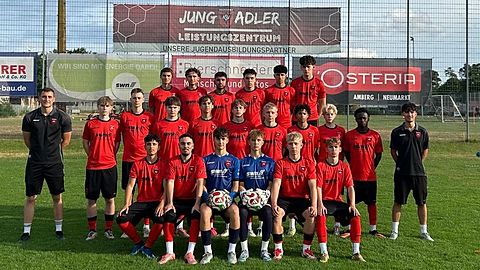 Mannschaftsfoto: B-Jugend (U17) - ASV Neumarkt - Saison 26/27