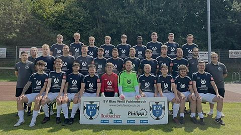 Mannschaftsfoto: Herren - 2. Mannschaft - Blau-Weiß Fuhlenbrock - Saison 25/26