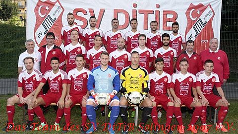 SV DiTiB Solingen e.V. 
1. Mannschaft
Saison 2014/2015