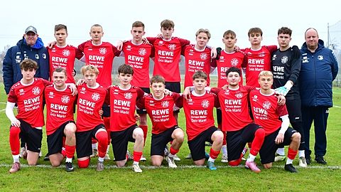 Mannschaftsfoto: B-Jugend (U17) - SV Fichte Kunersdorf - Saison 25/26