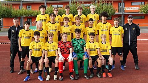Mannschaftsfoto: C-Jugend (U15) - GSV Moers - Saison 26/27