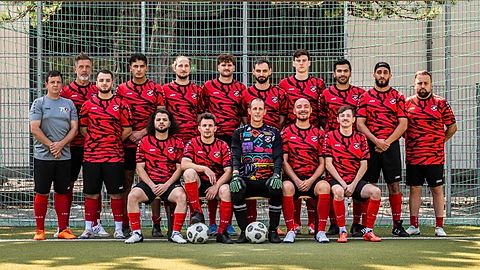 Mannschaftsfoto: Herren - 1. Mannschaft - 1. FC Nord Wiesbaden - Saison 25/26