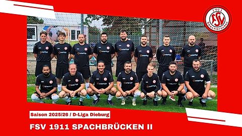 Mannschaftsfoto: Herren - 2. Mannschaft - FSV Spachbrücken - Saison 25/26