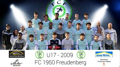 Mannschaftsfoto: B-Jugend (U17) - FC Freudenberg - Saison 25/26