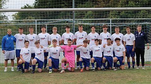 Mannschaftsfoto: A-Jugend (U19) - SV Blau-Weiß Empor Wanzleben - Saison 25/26