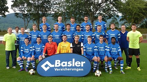 Hintere Reihe von links : Marius Marksteiner , Frederik Schreckenberger , Aleksander Stojkov , Taner Cetinkaya , David Wallberg 

Mittlere Reihe von links : Trainer Horst Bender , Marketingleiter Frank Dieckhoff , Lars Schmitt , Sven Kassner , Andre Genthner , Benedikt Jammers , Friedrich Villhauer , Benjamin Singler , Tim Brückner , David Bösa , Nicolas Herold , Spielleiter Jürgen Genthner , Co-Trainer Daniel Jost 

Vordere Reihe von links : Marc Häfner , Michael Apfel , Patrick Grube , Nico Göllinger , Alexander Willmann , Maximilian Kurz , Dominik Staudner , Joseph Tandoh 

Es fehlen : Tamiko Ruf , Christopher Pfeiler
