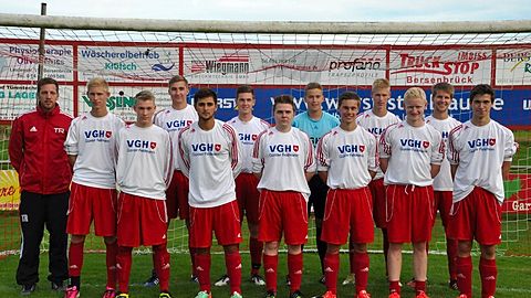 hinten , v.li.: Trainer Christian Töben, Eike Alswede, Niklas Pusch, Jakob Escher, Lukas Prieshoff, Arne Alswede, Jonas Elseberg, Henrik Alswede; 
vorne, v.li.: Thomas Hörnschemeyer, Wachtang Demiaschvilli, Nico Nowak, Julian Knop, Lennart Fillip.
Es fehlen: Fabian Schulte, Maik Schellenberg