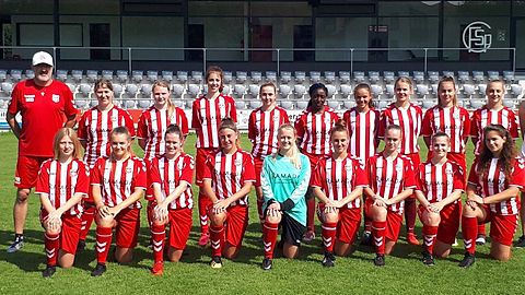 Mannschaftsfoto FC Schwaig Damen