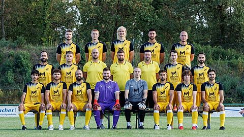 Mannschaftsfoto: Herren - 1. Mannschaft - FC Huttenheim - Saison 26/27