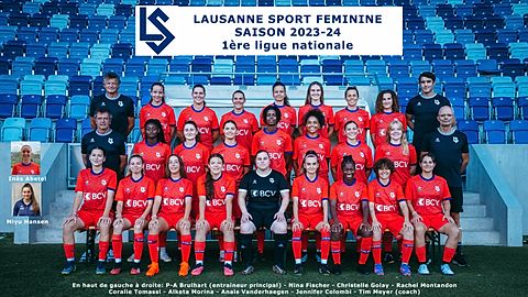 FC Lausanne-Sport Feminine Saison 2023-24