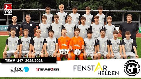 Mannschaftsfoto: B-Jugend (U17) - Sportfreunde Oesede - Saison 25/26