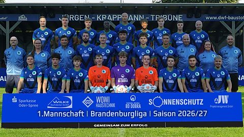 Mannschaftsfoto: Herren - 1. Mannschaft - SV Germania 90 Schöneiche - Saison 26/27
