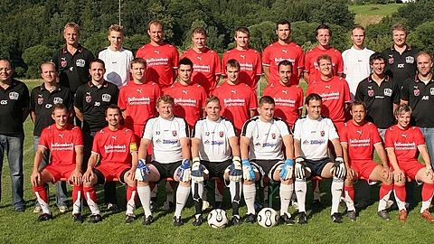 Der Bezirksoberliga-Kader des SV Auerbach 2007/2008