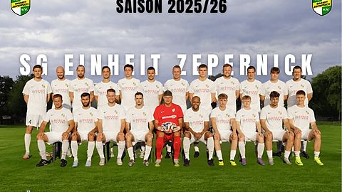 Mannschaftsfoto: Herren - 2. Mannschaft - SG Einheit Zepernick 1925 - Saison 25/26