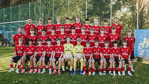 Mannschaftsfoto: B-Jugend (U17) - DJK-SV Kellberg - Saison Herbst 26
