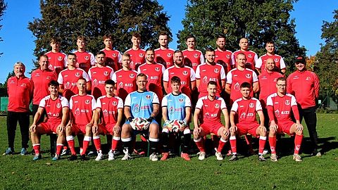 Mannschaftsfoto: Herren - 1. Mannschaft - TSG Rot-Weiß Fredersdorf/Vogelsdorf - Saison 25/26
