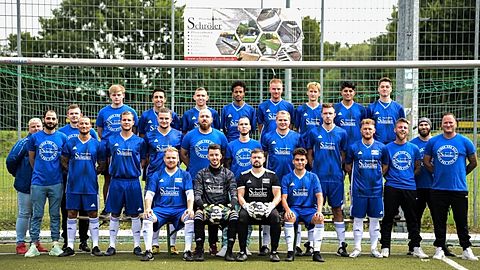 Mannschaftsfoto Weißenseer FC II (Saison 2021/22)