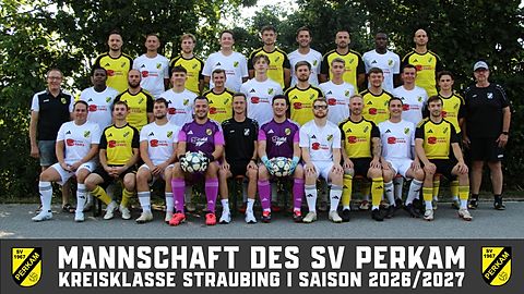 Mannschaftsfoto: Herren-Reserve - SV Perkam - Saison 26/27