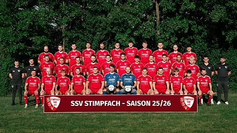 Mannschaftsfoto: Herren-Reserve - SSV Stimpfach - Saison 25/26
