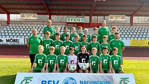 Mannschaftsfoto: D-Jugend (U13) - FC Gundelfingen - Saison 26/27
