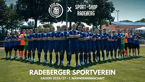 Mannschaftsfoto: Herren - 1. Mannschaft - Radeberger SV - Saison 26/27