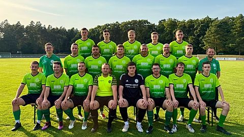 Mannschaftsfoto: Herren - 2. Mannschaft - TSG Grün-Weiß Möser - Saison 25/26