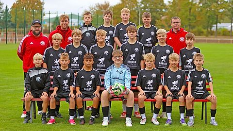 Mannschaftsfoto: D-Jugend (U13) II - SV Eintracht Salzwedel - Saison Herbst 26