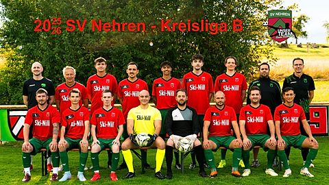 Mannschaftsfoto: Herren - 2. Mannschaft - SV Nehren - Saison 25/26