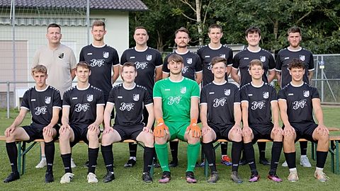 Mannschaftsfoto: Herren-Reserve - FC Mittelbiberach - Saison 25/26