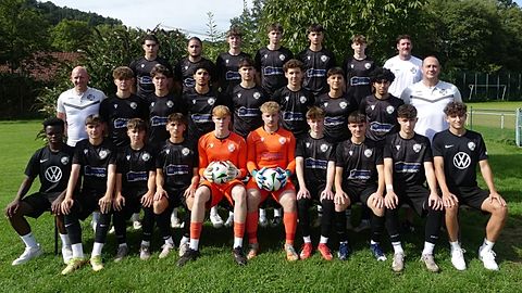 Mannschaftsfoto: A-Jugend (U19) - FV Mosbach - Saison 25/26
