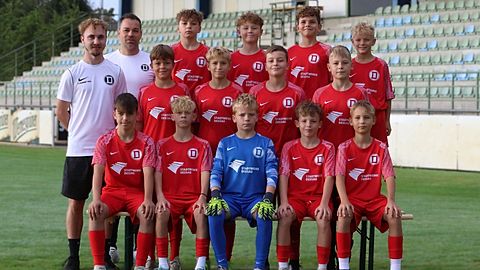 Mannschaftsfoto: D-Jugend (U13) - SV Dessau 05 - Saison 2026