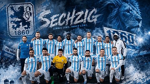 Mannschaftsfoto: Alt-Herren - TSV 1860 München - Saison 2026