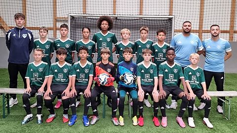 Mannschaftsfoto: D-Jugend (U13) - VfL 08 Vichttal Mausbach Vicht Zweifall - Saison Herbst 26