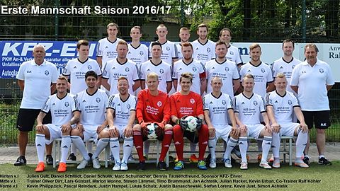 Hinten v.l		Julien Gutt, Daniel Schmidt, Daniel Schulik, Marc Schumacher, Dennis Tausendfreund, Sponsor KFZ- Enver
Mitte v.l.		Trainer Oliver Dirr, Lars Güntzel, Marlon Monno, Steven Lämmel, Timo Brummund, Jan Achtelik, Julian Hacket, Kevin Urban, Co-Trainer Ralf Köhler
Vorne v.l 		Kevin Philippzick, Pascal Reinders, Justin Hampel, Lukas Schulz, Justin Banaschewski, Stefan Lorenz, Kevin Just, Simon Achtelik