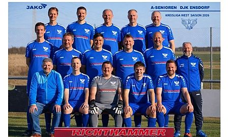Mannschaftsfoto: Ü32 - DJK Ensdorf - Saison 2026