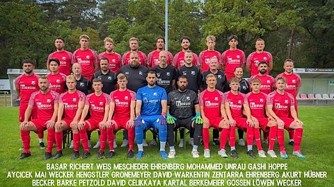 Mannschaftsfoto: Herren - 1. Mannschaft - FC Augustdorf - Saison 25/26