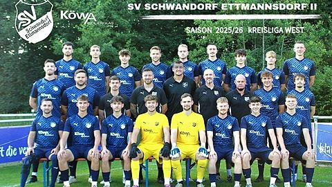 Mannschaftsfoto: Herren - 2. Mannschaft - SV Schwandorf-Ettmannsdorf - Saison 25/26